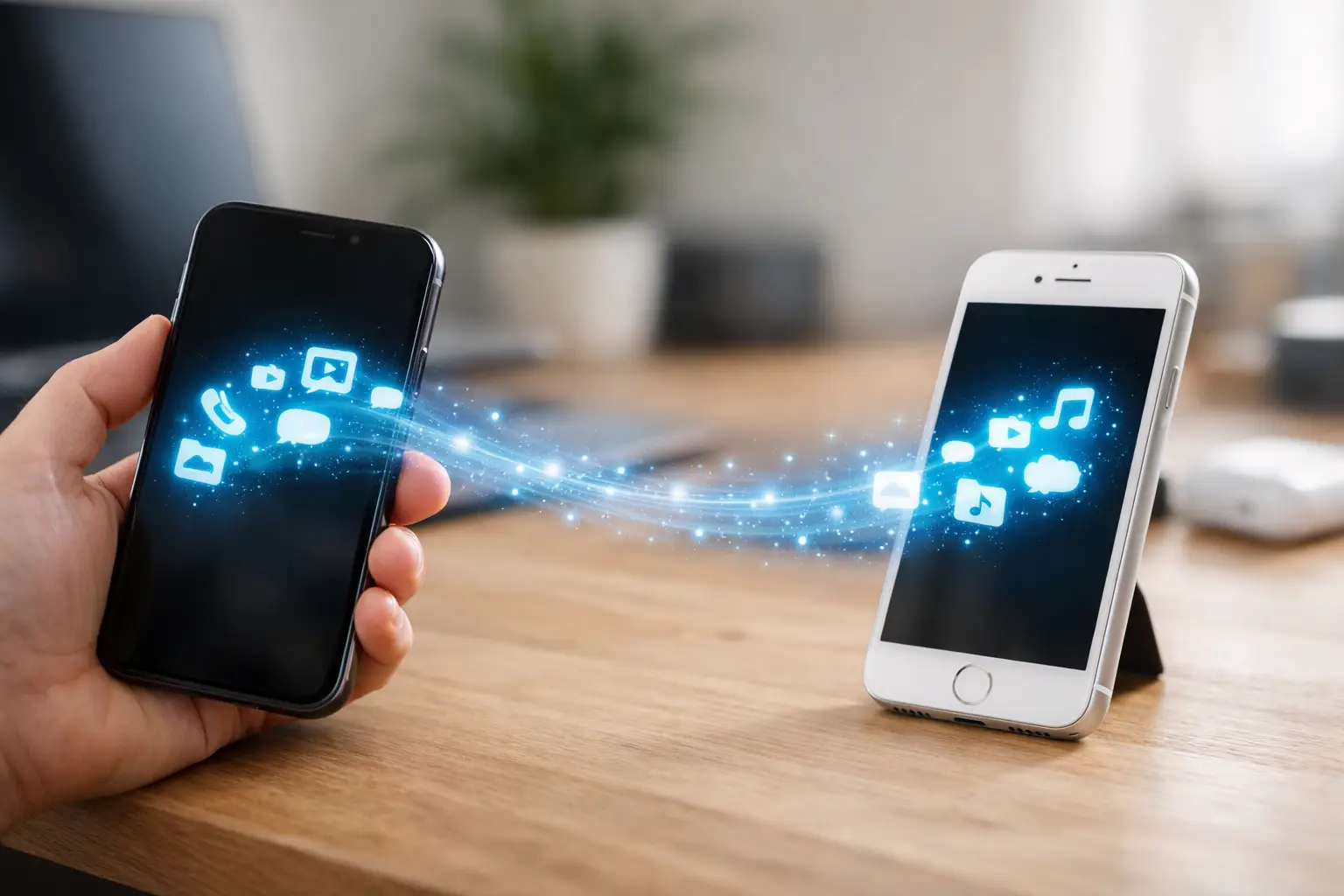 Data Transfer Between iPhones Made Simple