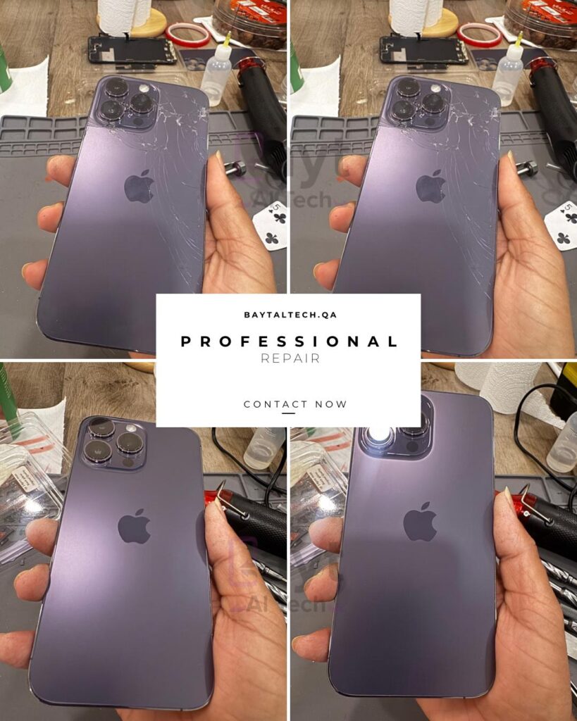 iPhone 14 Pro Max Back Glass Replacement in Qatar